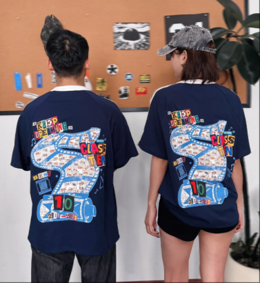 纯棉全身印T恤定制！免费设计！快来定制！